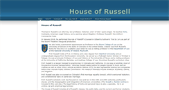 Desktop Screenshot of houseofrussell.com